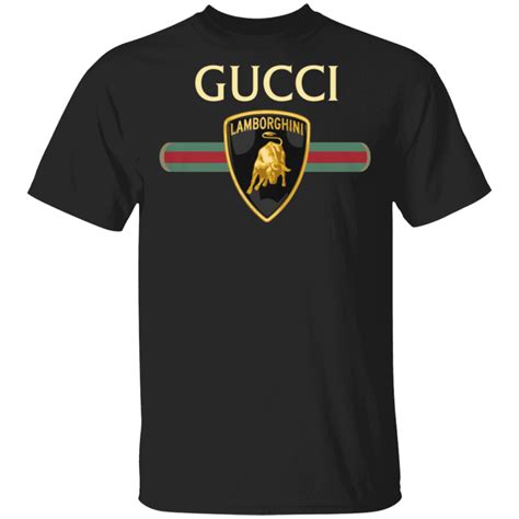 gucci lamborghini shirts cheap size medium